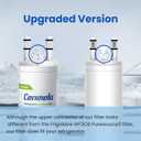 WF3CB Replacement Water Filter, Compatible with Frigidaire WF3CB, Pure Source 3, 706465, 242069601, 242086201, 242017800, WF425, Height 9 inches, Pack of 1