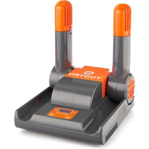 DryGuy Shoe, Boot, Garment & Gear Electric Dryer, Quick Drying for Ski, Work, Sports Equipment  Energy Efficient, Odor Eliminating Design, Home or Garage Use,2 Port, Heat + Fan + Digital