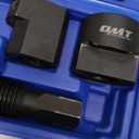 Orion Motor Tech Dual Wheel Separator Tool, 4Piece Wheel Hub Removal Tool with 11 Threads OnePiece Pusher, Dual Wheel Removal Tool Fit for Most Dually Wheels Truck Bus Van Trailer