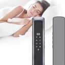 Bone Conduction Under Pillow Speaker Blutooth for Sleeping - Intuitive Glow-Guide, 3 Timers, 6 Soothing Sounds, White Noise Sound Machine for Adult, Kids, Side Sleeper, Podcasts & Audiobooks