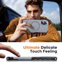 2 x SUPFINE Magnetic for iPhone 16 Case 2024, [Compatible with MagSafe][16 FT Military Grade Drop Protection][Dual-Layer Design] Shockproof Phone Case for iPhone 16 6.1 inch,Gray