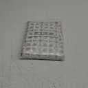 Table Cover Silver Patterned Elastic on The Corner for Folding Table 6 ft 30 x 72 inch Waterproof Elastic Edge Fitted Stay Put Table Cloth for Travel Christmas Picnics Parties Outdoor