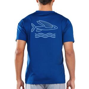 NORTHYARD Mens Swim Shirt Rash Guard UPF 50+ Quick Dry Short Sleeve Fishing Shirts Sun Protection Shirt Beach Water Swimming