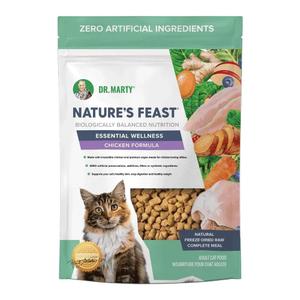 Dr. Marty Nature's Feast Essential Welllness Chicken Formula Cat Food 12 oz EXP: 12-11-2027