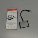 Switch 2 Dock,Portable USB C Docking Station with 4K@120Hz/PD 100W/USB 3.0 Port,Aluminum Alloy Travel TV Dock for Switch/Steam Deck/ROG Xbox Ally X/Legion Go 1/2/S (Normal Model)