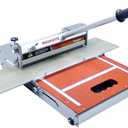10mm Thick Floor Cutter - 13" Pro Vinyl Floor Cutter for LVP, LVT, WPC, SPC, PVC, VCT, Rigid Core Vinyl Flooring - Honing Stone Included - Manual Operation, No Electricity, No Noise