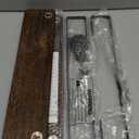 FOLLOWIN Hat Stand Organizer for Baseball Caps, Acrylic Hat Holder for Closet Countertop Display,4 Pack Baseball Caps Display and Organizer, Holds 48 Hats, Clear