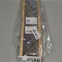 2 Pieces Woooden Dust Brush Hand Broom Bench Brush with Long Wood Handle Whisk Broom Soft Bristle Brush for Counter Bed Sofa Car Fireplace Clothes Household Cleaning(Brown)