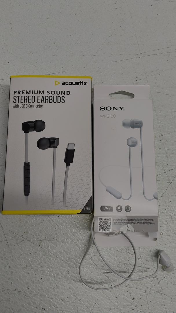 Stereo Earbuds Pack Of 2