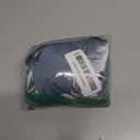 YANIBEST Adjustable Satin Bonnet for Sleeping Women Double Layer Hair Wrap Reduce Friction Prevent Frizz Natural Curly Hair (Large, Blue)