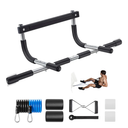 Ally Peaks Pull Up Bar for Doorway | Thickened Steel Max Limit 440 lbs Upper Body Fitness Workout Bar| Multi-Grip Strength for Doorway | Indoor Chin-Up Bar Fitness Trainer for Home Gym Portable