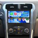 [2+64G] Car Radio for Ford Fusion Mondeo 2013-2019 with Wireless Carplay and Android Auto - 9 Inch Touchscreen Android Car Stereo - DSP/Multiple UI/WiFi/GPS Navi/SWC + AHD Backup Camera