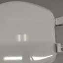 BEMIS 600E4 000 Ashland Toilet Seat with Slow Close, Never Loosens and Provide the Perfect Fit, ROUND, Enameled Wood, White