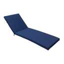Elehealthy Outdoor Chaise Lounge Chair Cushion 76 x 22.8 x 2.4 Inches Waterproof Replacement Cushions for Outdoor Patio Furniture Pool Lounge