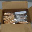 6 Pcs Stainless Steel Pizza Servers with Wooden Handle, Pie Servers Spatula, Triangular Spade Pastry Spatula for Pizza, Pie, Cake, Dessert