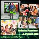 T13 Assembly Completed Action Figure, T13 Multi-Jointed Movable Robot Action Figure Set,Collectors Desktop Decorations for Game Lovers Toys