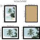 12x17 Picture Frame, 12 x 17 Black Wood Style(12x15 Mat, 1 Pack), 12X17 in