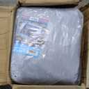 TARPAL 50x50 Feet Tarps Silver 10.5Mil Multipurpose Protective Cover Heavy Duty Tarp Waterproof,Snow or UV Protection,Durable Reinforced Edges