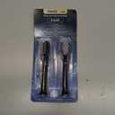 7MAGIC Model D36 Electric Toothbrush Replacement Brush Heads for Deep Cleaning, Durable and Effective, 2-Pack (Black)