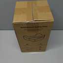 Reading Pillow for Lap, Memory Foam Lap Desk Pillow for Adult Gaming, Reading, Crocheting, Resting or Working, Soft Laptop Pillow for Bed Car Couch Floor(Black)