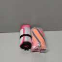 Supet Raised Inflatable Dog Cone Collar to Stop Licking, Soft Dog Cone Alternative After Surgery, Doggie Neck Donut Collar for Dogs, Donut Pink, XL(Neck 14"-18")