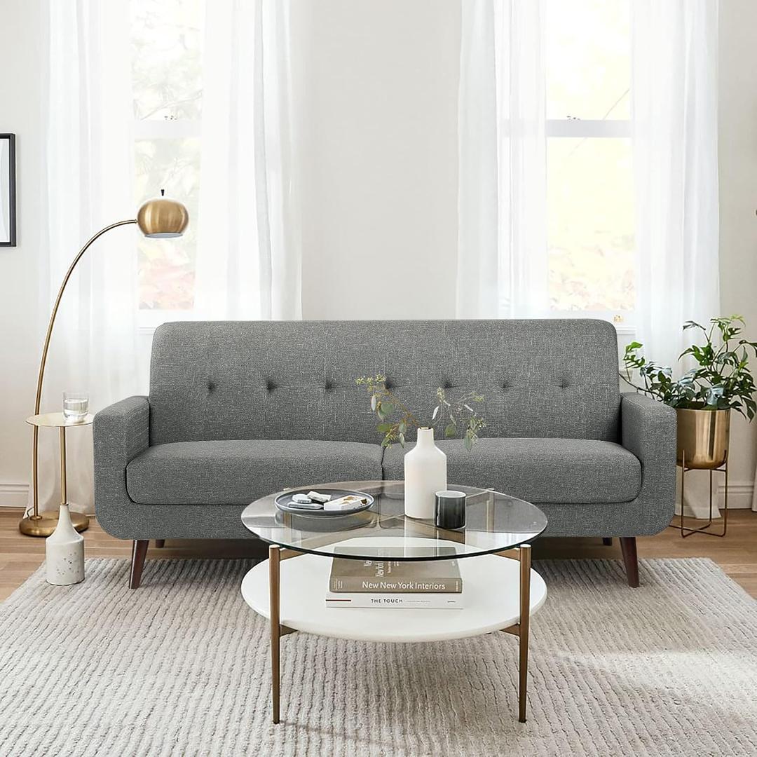 Lexicon Jarboe Living Room Sofa, Gray
