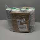 100 Pack - 12 oz Disposable Coffee Cups To Go with Lids Sleeves and Straws 100% Biodegradable & Compostable Pla Eco Friendly Paper Coffee Cups for Tea Coffee Hot Chocolate