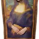 ReneeCho Famous Paintings Costume Mona Lisa The Scream Halloween Adult Men Women Funny Cerative Dress up