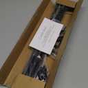 Curtain Rods for Windows 30-62 Inch, 5/8" Matte Black Curtain Rods, Stainless Steel Small Curtain Rod for Bedroom, Living Room,Kitchen,Farmhouse, Outdoor Curtain rod Black