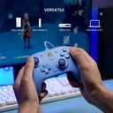 GameSir G7 SE Blue Wired Xbox Controller for PC, Xbox Series X/S, Xbox One, Officially Licensed Hall Effect Xbox Controller with 3.5mm Earphone Port, 2 Mappable Back Buttons,Anti Stick-Drift