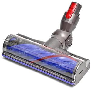 Upgrade Anti-Tangle Replacement Vacuum Head for Dyson V7, V8, Cyclone V10, V11, V15 Cordless Vacuum Cleaners, Quick Release Motor-Head Brush Roller for Dyson Vacuum Attachments Parts