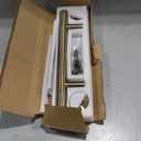 SUYA 12 Inch Sliding Barn Door Handle Heavy Duty Pull and Flush Set Large Rustic Two Side Design Fits for Kitchen Gate Sheds Garage,Antique Bronze Finish