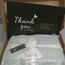 Amlie Home Waffle Cooling Comforter Queen Size, Q-Max 0.45 Reversible Lightweight Cooling Blanket for Hot Sleepers, Breathable Bedding for Night Sweats, 90"x90", Sage Green