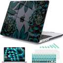 Mektron for 2026 MacBook Pro 14-inch M5 Case A3427 A3426 Fits 2025-2021 A3434 M4 A3112 A3401 A3185 M3 A2918 A2992 M2 A2779 M1 A2442 Pro/Max, Printed Plastic Hard Shell Laptop Cover, Pink Bows C245