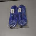 2 x Small Pencil Case Pouch for Girls and Boys Kids, Large Capacity Canvas Pen Bag School Supplies, Portable Pencil Case, Simple Zipper Stationery Bag for Women Men Adults (Light Blue