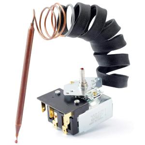 YUXIVCNE PB010036 Thermostat Fryer Bake Broil Part KKB-9-48 Replacement for Viking Awoco Range Stove Oven Thermostat Fryer Parts Max Temp 606, 22A 120-250 VAC