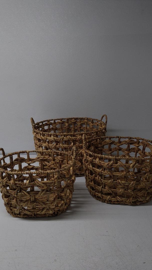 Home Decor,Baskets Set Of 3