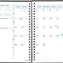 Blueline 2026 Timanager DuraFlex 5-Day Weekly/Monthly Planner, 13 Months, December 2025 to December 2026, Poly Cover, 9.0625" x 5.875", Black (C5910V.81T-26)