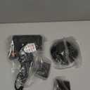 slopehill Professional Ionic Hair Dryer, Powerful 1800W Fast Drying Low Noise Blow Dryer with 2 Concentrator Nozzle 1 Diffuser Attachments for Home Salon Travel (Black)