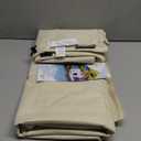 Explore Land 36 inches Dog Crate Cover Heavy Duty Polyester Pet Kennel Sunshade Universal Fit for Wire Cage (Light Tan)