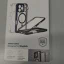 ESR for iPhone 16 Pro Case, Compatible with MagSafe, Full-Body Military-Grade Drop Proof Case with Built-in 9H+ Tempered Glass Screen Protector, Armor Series, Frosted Pink