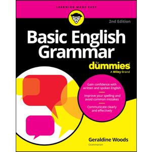 Basic English Grammar For Dummies by Geraldine Woods (Book)