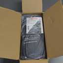 TOBTOS Inflatable Camping Sleeping Pad with Pillow, Thick 6 Inch Ultralight Sleeping Pad with Built-in Pump, Lightweight Sleeping Mat for Camping, Backpacking, Hiking, Tent (Grey) (Single)