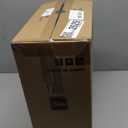 Favoyard Outdoor Seat Cushion 24 x 24 x 4 in Waterproof Pattern Fade Resistant Cover Removable Patio Furniture Cushions Deep Seat & Back Cushion Set with Adjustable Straps for Patio Chair Sofa Couch (Black Floral)