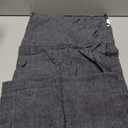 Solino Home Linen Table Runner 36 Inches - 100% Pure Linen Charcoal Grey Table Runner 14 x 36 Inch Ideal for Dresser and Coffee Tables - Athena