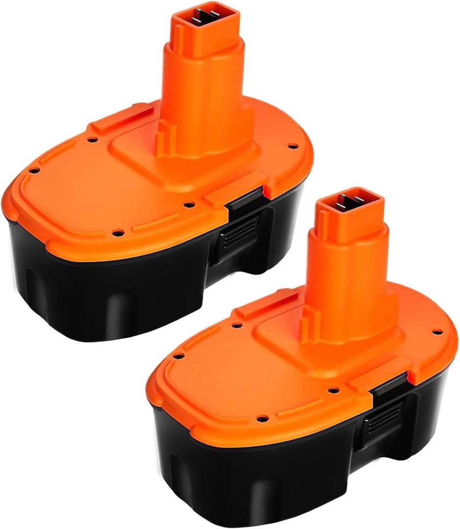 Totoplus 18V Replacement Battery for DeWALT: 18 Volt 5.0Ah XRP DC9096 Ni-Mh Batteries Compatible with DC9098 DC9099 DW9095 DW9096 DW9098 Cordless Power Tools