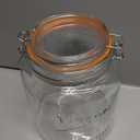 kitchentoolz Large Glass Mason Jars with Airtight Lids  Half Gallon Food Storage & Canning Jars with Measurement Markings  Kitchen Pantry Containers for Flour, Sugar & Dry Goods  64 oz (4pk)