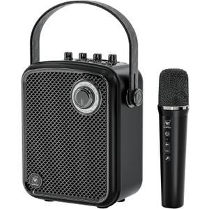 Wireless Voice Amplifier with Microphone, Portable PA Speaker System, 70W Bluetooth 5.3 Karaoke Machine for Teachers, Public Speaking, Events, Singing, Parties, Supports Guitar, Headphone - S100