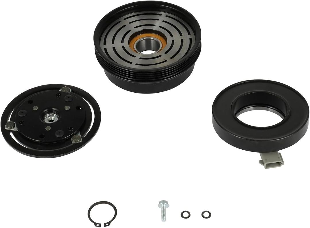 ECCPP AC Compressor Clutch Kit for Nissan Quest V6 3.0L 1993-1998 | for Nissan Quest V6 3.0L 1993-1998 57139,58139 Restores Cold Air Fix AC Clutch Not Engaging Direct Fit