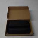 Universal Fit Premium Leather Car Seat Gap Filler Organizer, Center Console Organizer with Card Slots for Car Suv Truck (Black, 1 Pack)